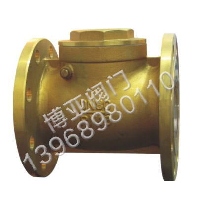 銅法蘭止回閥(H44W-16T)